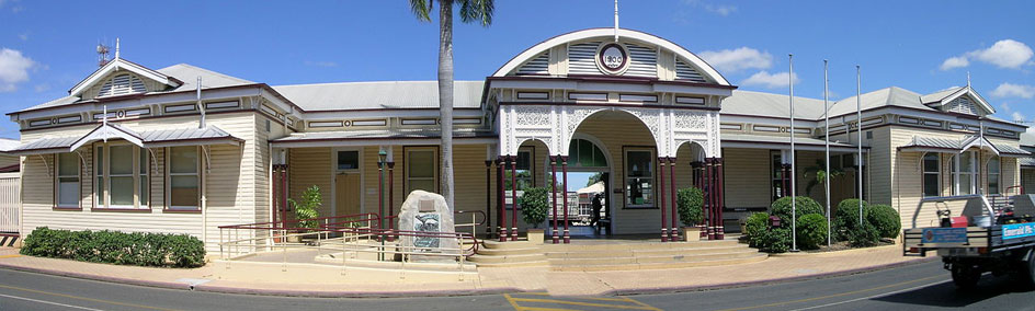 Emerald Historic Railway Station, just minutes from Emerald Motel Apartments
